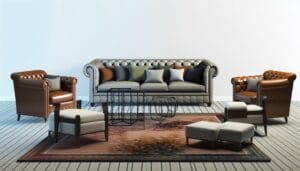 integrating upholstery into interior design elements