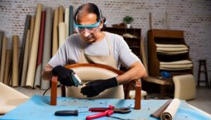 risks and precautions in the upholstery industry